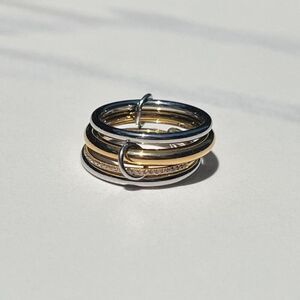 New! “Adrien” Mixed Metal 4-in-1 Ring